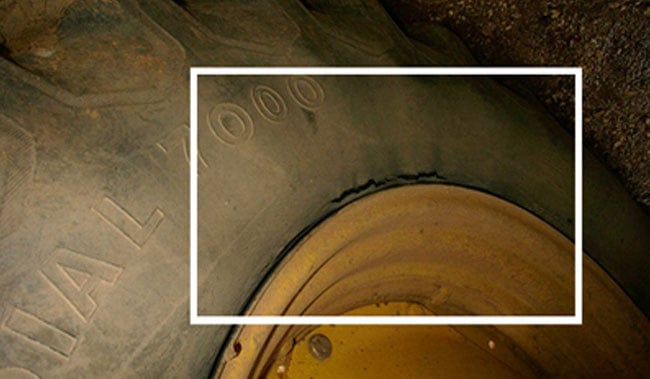 sous-gonflage du pneu de tracteur