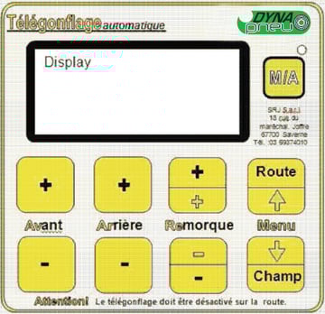 Exemple de module de contrôle électronique